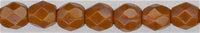 fp4-439 4mm Fire Polish  Umber (50)