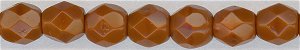fp4-439 4mm Fire Polish  Umber (50)