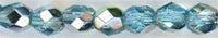 fp4-445 4mm Fire Polish  Aquamarine Marea (50)