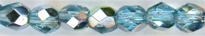 fp4-445 4mm Fire Polish  Aquamarine Marea (50)