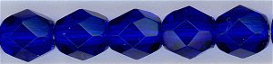fp6-608 6 mm Fire Polish - Royal Blue (25)