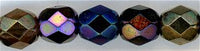 fp6-615 6 mm Fire Polish - Violet Blue (100)