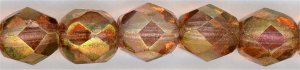 fp6-640 6 mm Fire Polish - Rose Gold (25)
