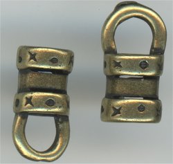 Kumihimo Endcap (Brass)