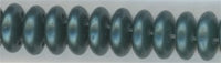lnt2-097 Teal Pearl Coat 2-hole Lentil