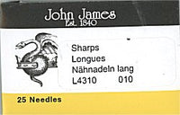 nee-010 Size 10 Short Needles (25 pack)