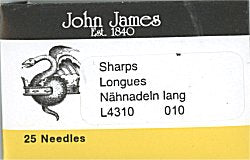 nee-010 Size 10 Short Needles (25 pack)