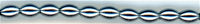 op-004a 4x6mm Oval Pearl Silver (25)