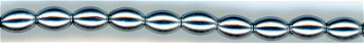 op-004a 4x6mm Oval Pearl Silver (25)