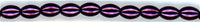 op-017 4x6mm Oval Pearl Eggplant (25)