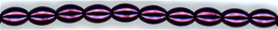 op-017 4x6mm Oval Pearl Eggplant (25)