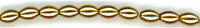 op-019 4x6mm Oval Pearl Yellow Bronze (25)