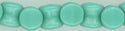 pb-001 Opaque Green Turquoise 4/6mm Pellet Beads (30)