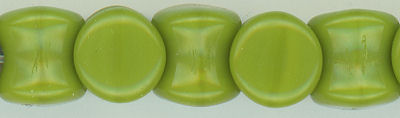 pb-003 Opaque Olive 4/6mm Pellet Beads (30)