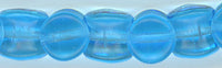 pb-008 Aqua 4/6mm Pellet Beads (30)