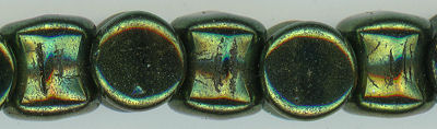 pb-009 Metallic Olive 4/6mm Pellet Beads (30)