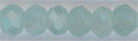 rn3-073 - 3 mm Crystal Rondel  Light Aquamarine  (strand)