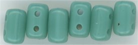 rul-003 - Opaque Turquoise   3x5mm Rulla Beads