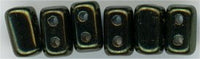 rul-018 - Metallic Army Green   3x5mm Rulla Beads