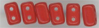 rul-059 - Opaque Coral Red   3x5mm Rulla Beads