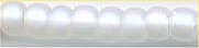 6-0131-fr  Matte Crystal AB 6° Seed bead