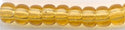 6-0132  Transparent Light Topaz AB 6° Seed bead