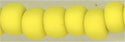 6-0404-f   Opaque Matte Yellow  6° Seed bead