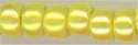 6-0404-r   Opaque Yellow AB  6° Seed bead