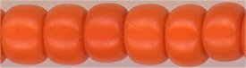 6-0406  Opaque Orange  6° Seed bead