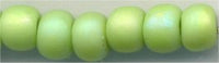 6-0416-fr  Matte Opaque Chartreuse AB 6° Seed bead
