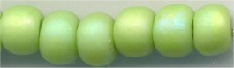 6-0416-fr  Matte Opaque Chartreuse AB 6° Seed bead