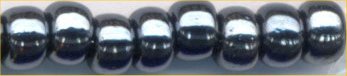 6-0451  Gunmetal 6° Seed bead
