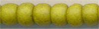 6-2001  Matte Green Tomato 6° Seed bead