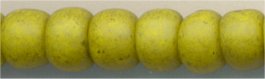 6-2001  Matte Green Tomato 6° Seed bead