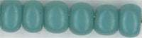 6-0412  Opaque Turquoise Green 6° Seed bead