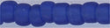 8-0008-f-t    Matte Transparent Cobalt  8° Seed bead