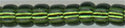 8-0026   Silver Lined Olive  8° Seed bead