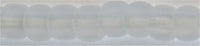 8-0131-f  Matte Crystal  8° Seed bead