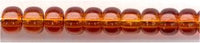 8-0134  Transparent Dark Topaz  8° Seed bead
