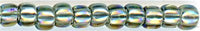 8-0176-bt  Transparent Rainbow Black Diamond AB  8° Seed bead