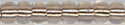 8-0197  Copper Lined Crystal  8° Seed bead