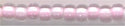 8-0207  Color Lined Pale Pink  8° Seed bead