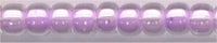 8-0222  Color Lined Light Purple  8° Seed bead