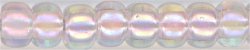 8-0272  Pink Lined Crystal ABD 8° Seed bead