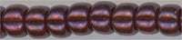 8-0313   Cranberry Gold Luster  8° Seed bead