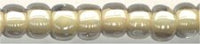 8-0369-t  Inside Color Sand/Crystal  8° Seed bead