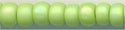 8-0416-fr   Matte Opaque Charteuse AB  8° Seed bead
