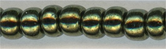8-0459   Metallic Olive  8° Seed bead