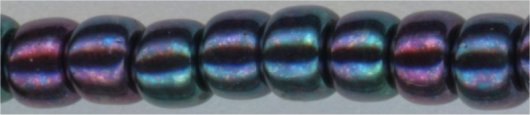 8-0505-t  Dark Navy Purple Iris  8° Seed bead