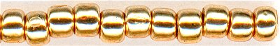 8-0551-pft   Permanent Finish Galvanized Rose Gold  8° Seed bead